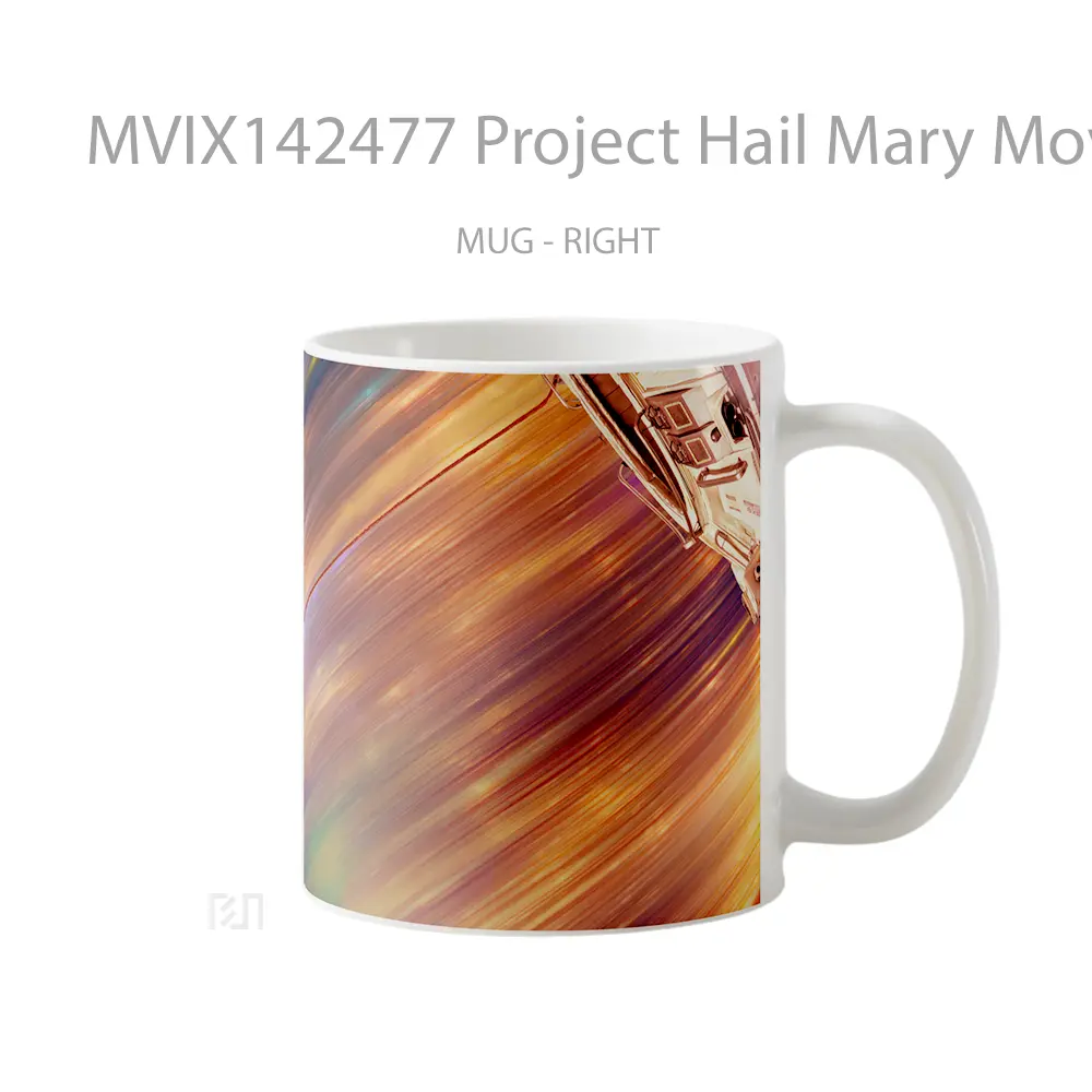 Mug Project Hail Mary Movie Gelas Keramik Unik - All-side / Desain