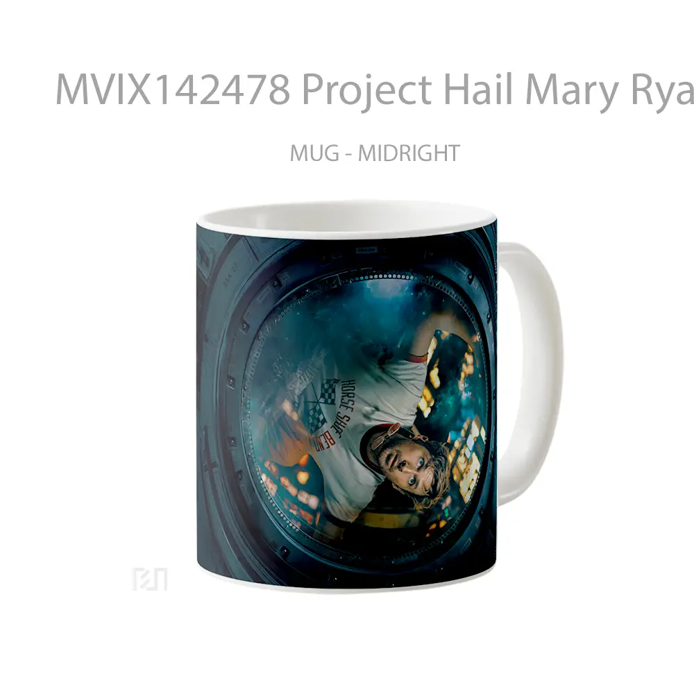 Mug Project Hail Mary Ryan Gosling Gelas Keramik Unik - All-side / Desain