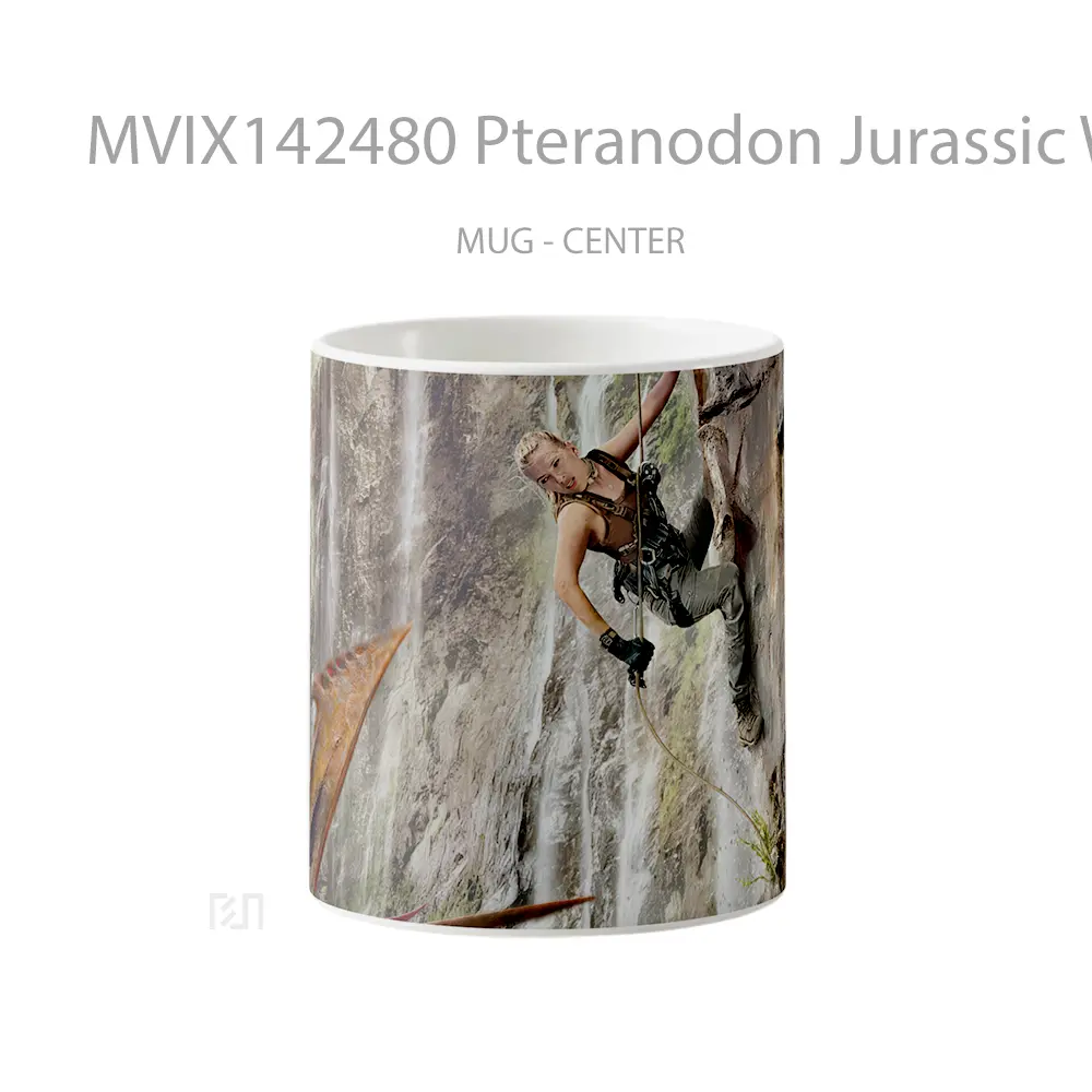 Mug Pteranodon Jurassic World Rebirth Gelas Keramik Unik