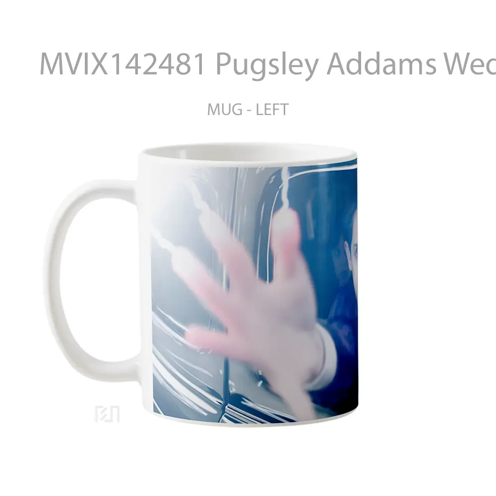 Mug Pugsley Addams Wednesday Season 2 Gelas Pemandangan Alam - All-side / Desain