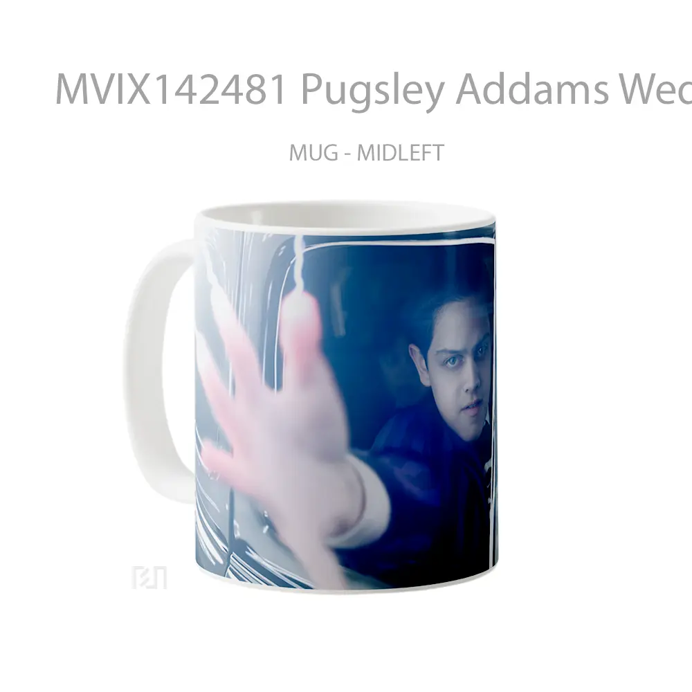 Mug Pugsley Addams Wednesday Season 2 Gelas Pemandangan Alam - All-side / Desain