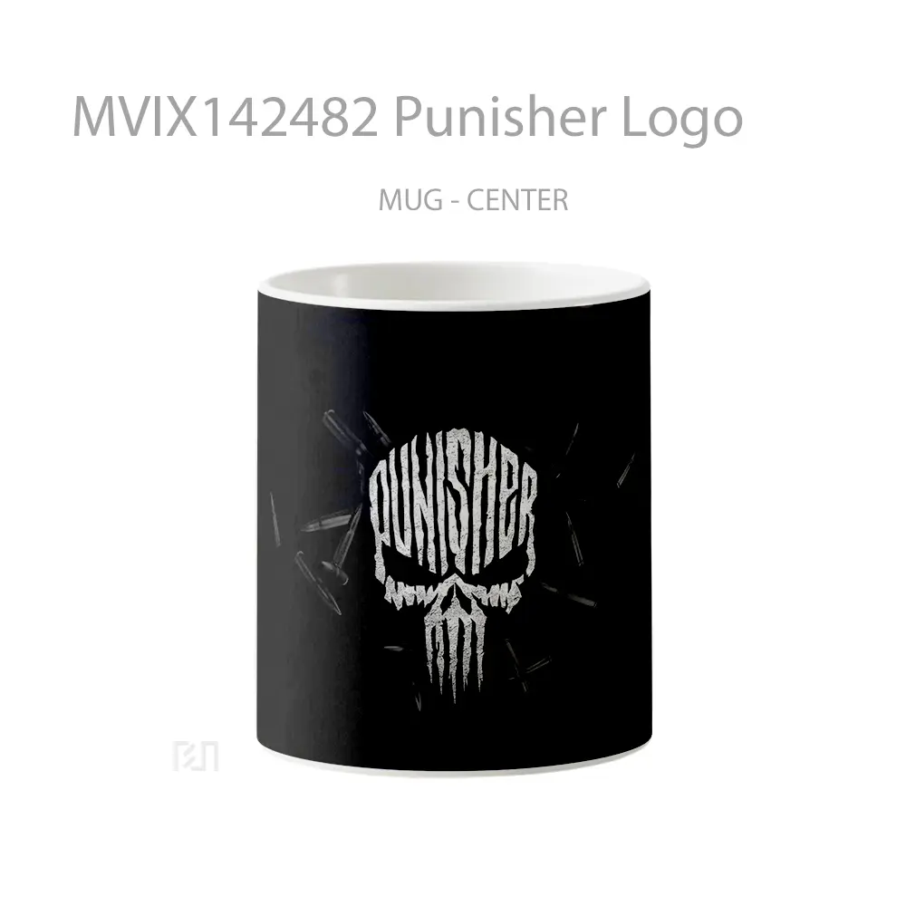 Mug Punisher Logo Gelas Keramik Unik