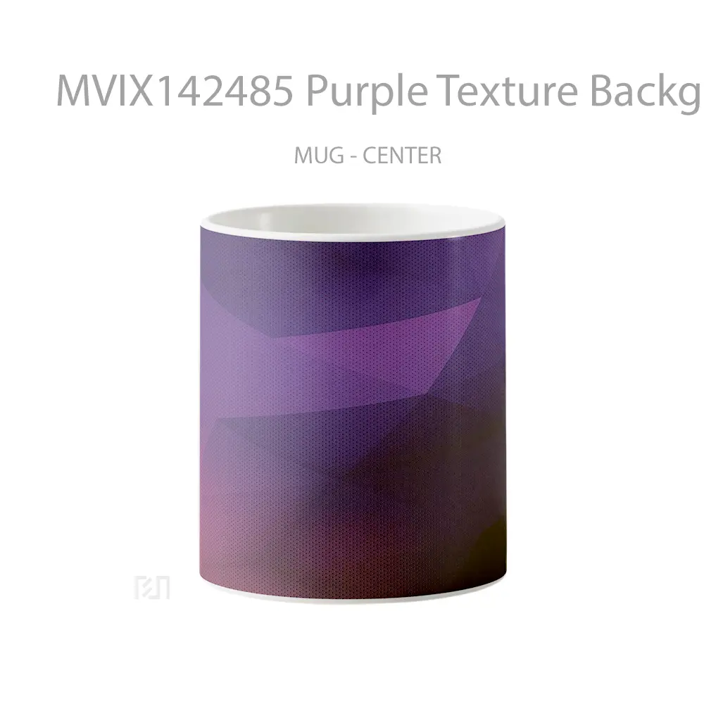 Mug Purple Texture Background Abstract Digital Art Gelas Keramik Unik
