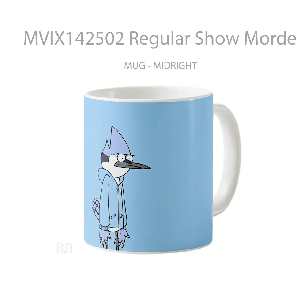 Mug Regular Show Mordeca Gelas Keramik Unik - All-side / Desain