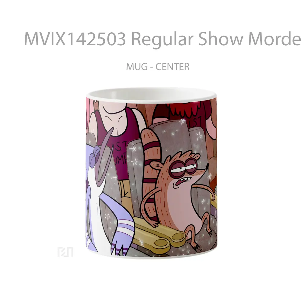 Mug Regular Show Mordecai Rigb Gelas Keramik Unik