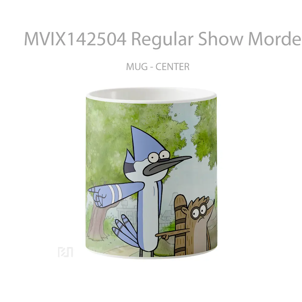 Mug Regular Show Mordecai Rigb Gelas Keramik Unik
