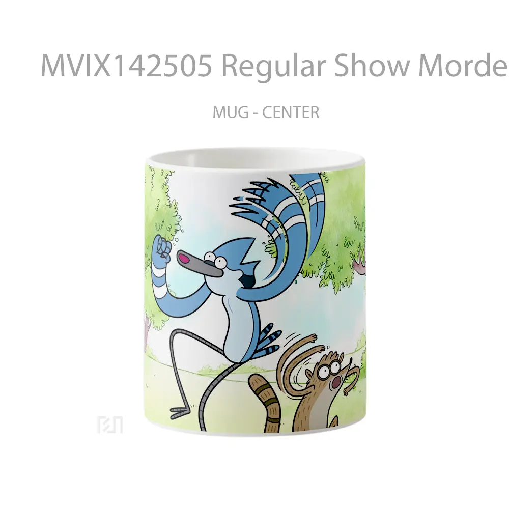 Mug Regular Show Mordecai Rigb Gelas Keramik Unik