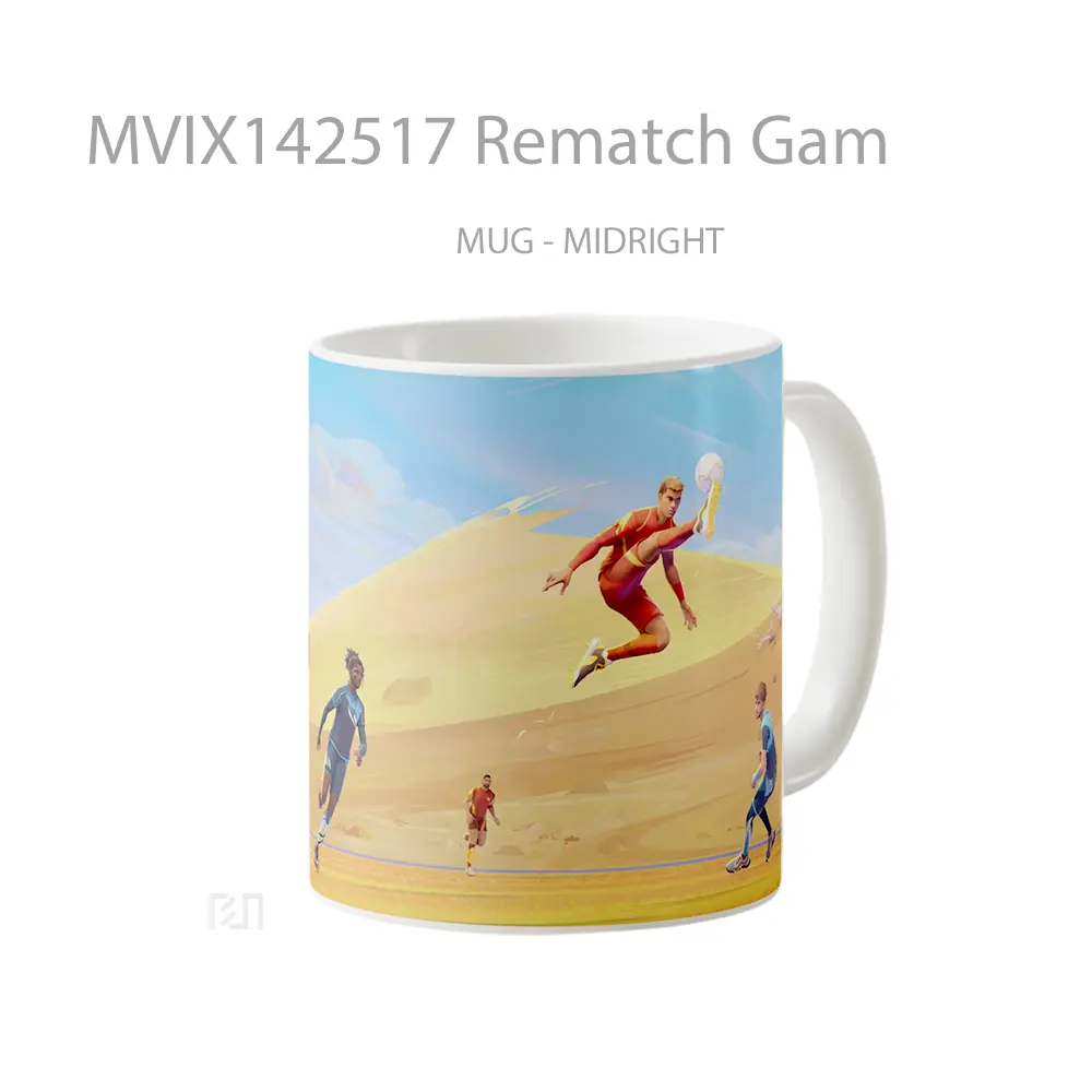 Mug Rematch Gam Gelas Keramik Unik - All-side / Desain