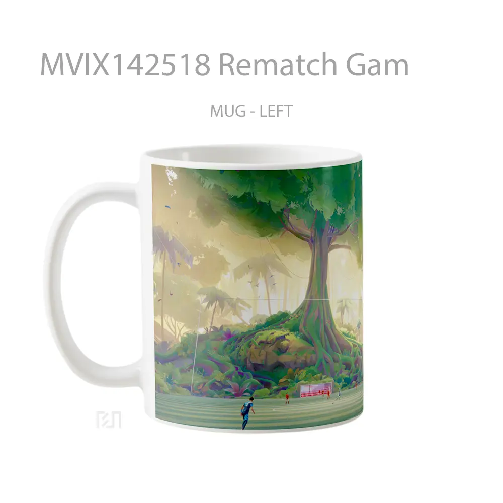 Mug Rematch Gam Gelas Keramik Unik - All-side / Desain
