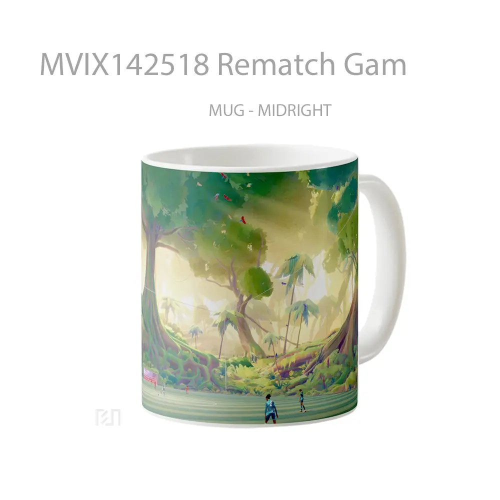 Mug Rematch Gam Gelas Keramik Unik - All-side / Desain