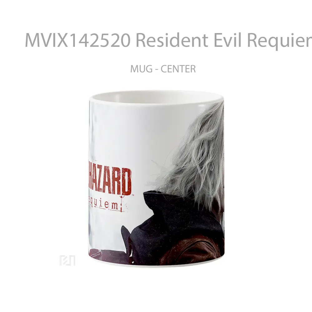 Mug Resident Evil Requiem Grace Ashcroft Gelas Keramik Unik