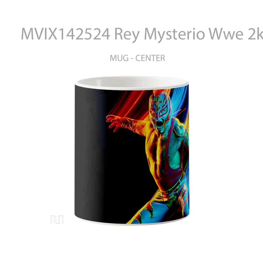 Mug Rey Mysterio Wwe 2K22 Gelas Keramik Unik