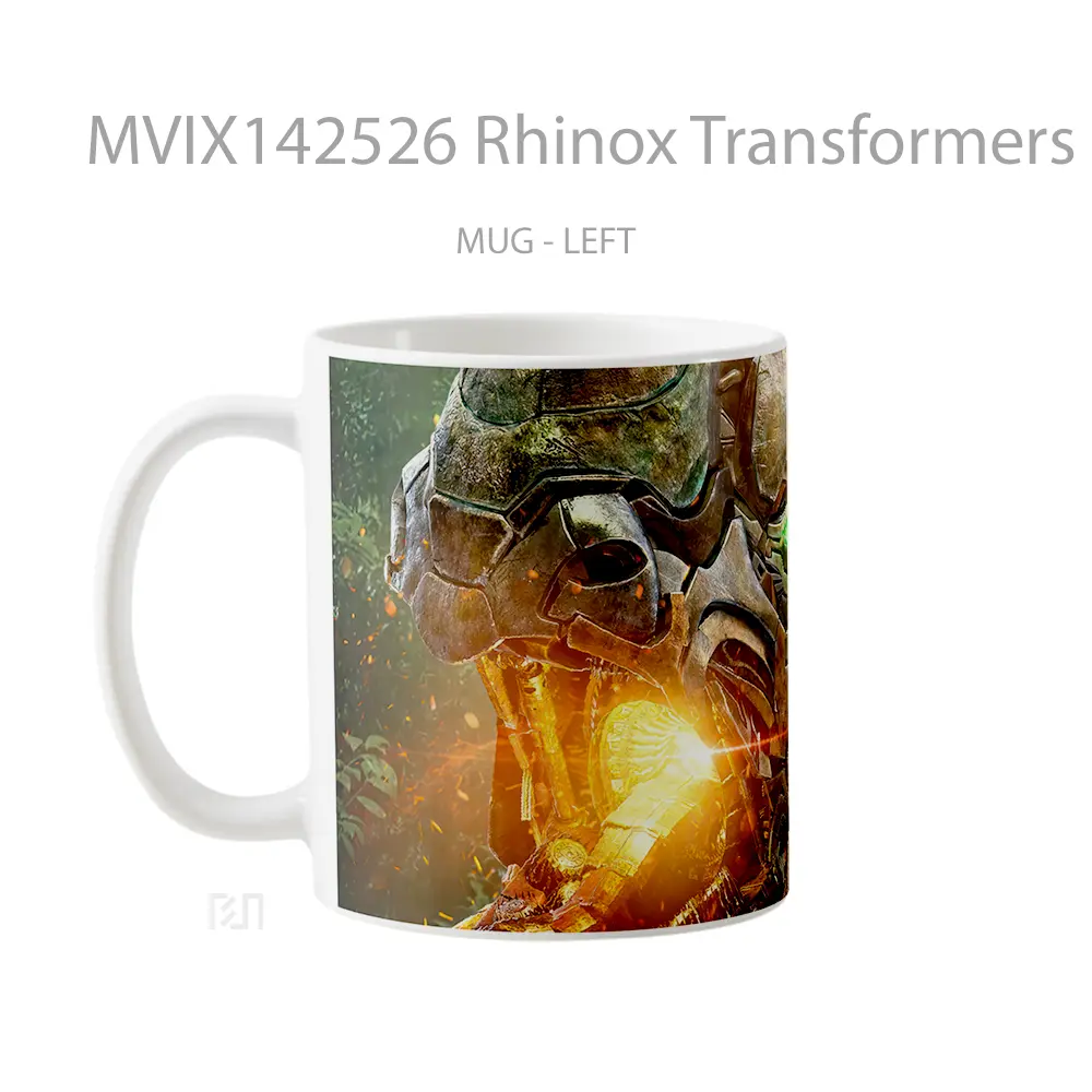 Mug Rhinox Transformers Rise Of The Beasts Gelas Keramik Unik - All-side / Desain