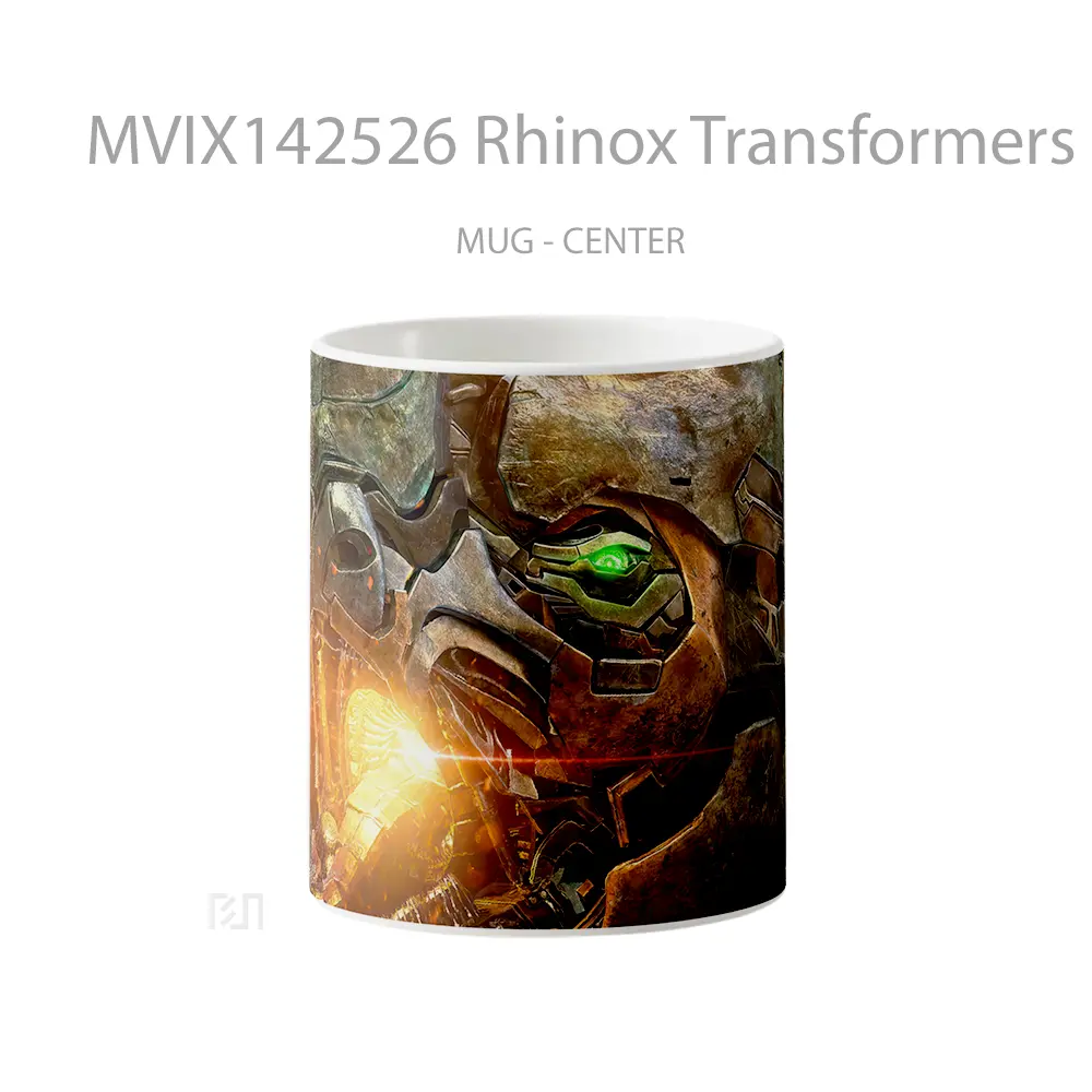 Mug Rhinox Transformers Rise Of The Beasts Gelas Keramik Unik