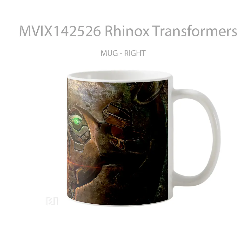 Mug Rhinox Transformers Rise Of The Beasts Gelas Keramik Unik - All-side / Desain
