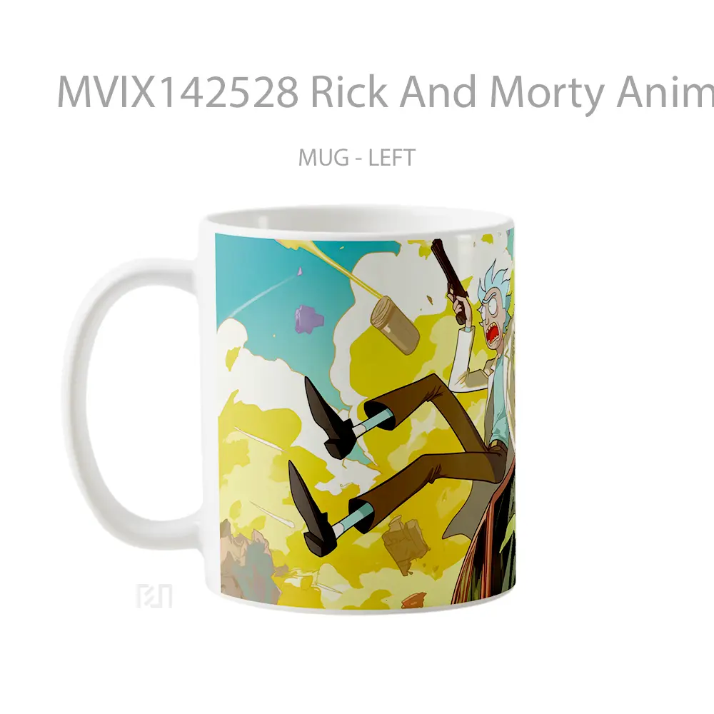 Mug Rick And Morty Anime Cangkir Anime - All-side / Desain