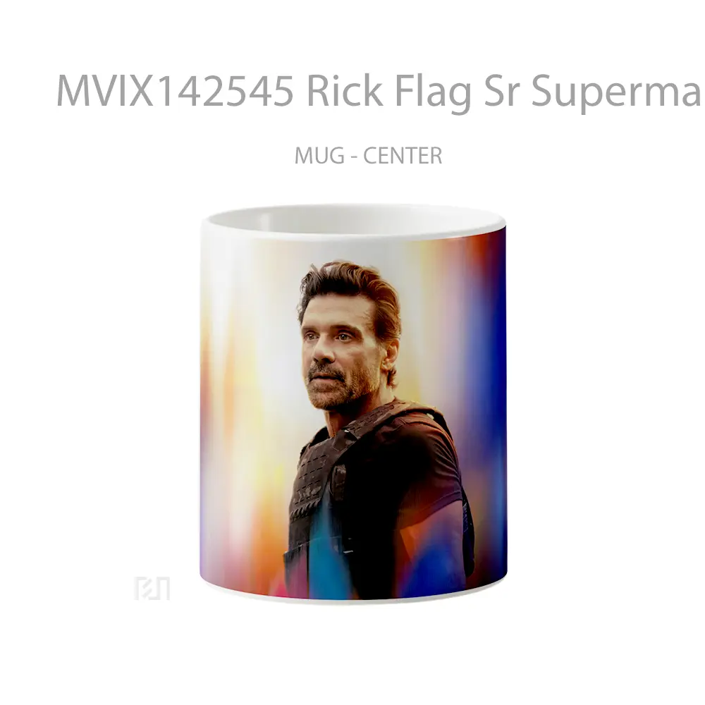 Mug Rick Flag Sr Superman 2025 Frank Grillo Gelas Superhero