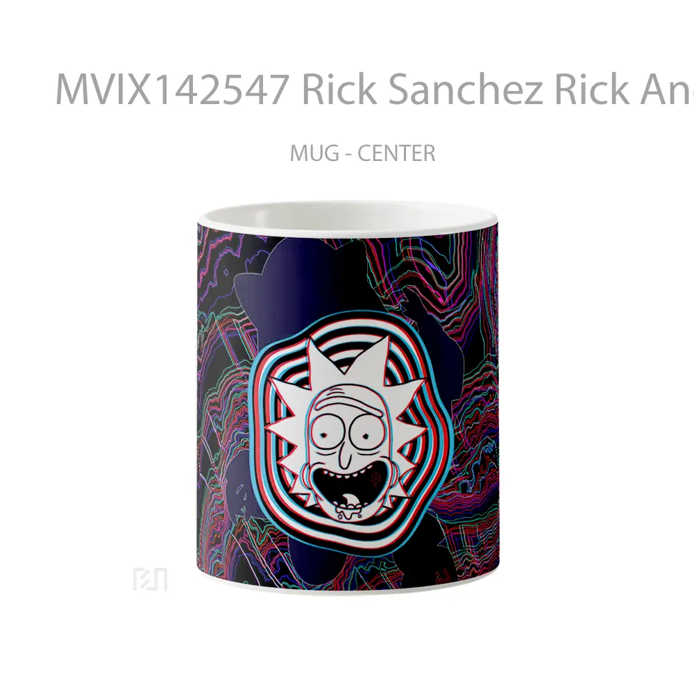 Mug Rick Sanchez Rick And Morty Gelas Keramik Unik