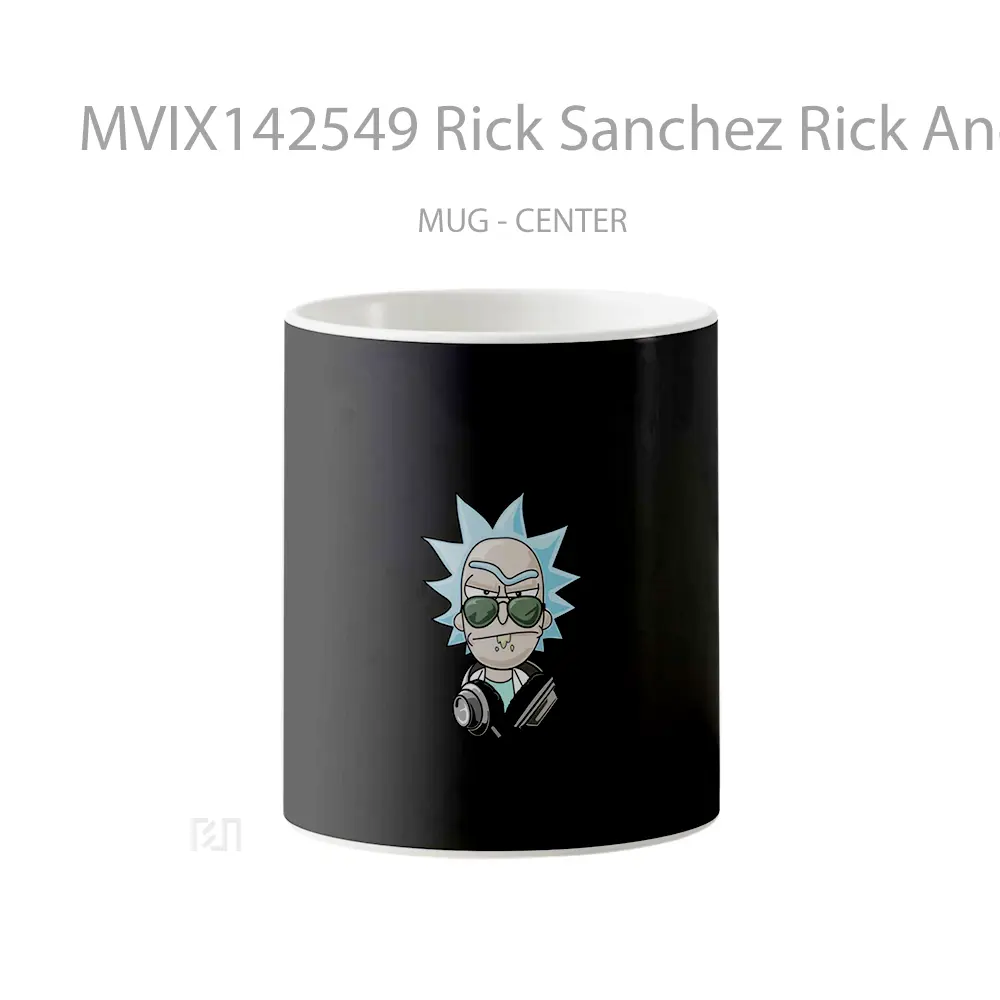 Mug Rick Sanchez Rick And Morty Gelas Keramik Unik