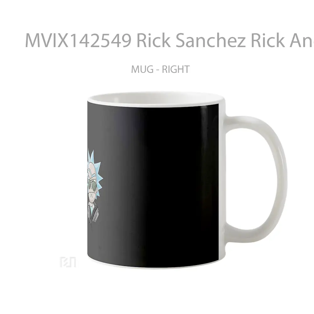 Mug Rick Sanchez Rick And Morty Gelas Keramik Unik - All-side / Desain