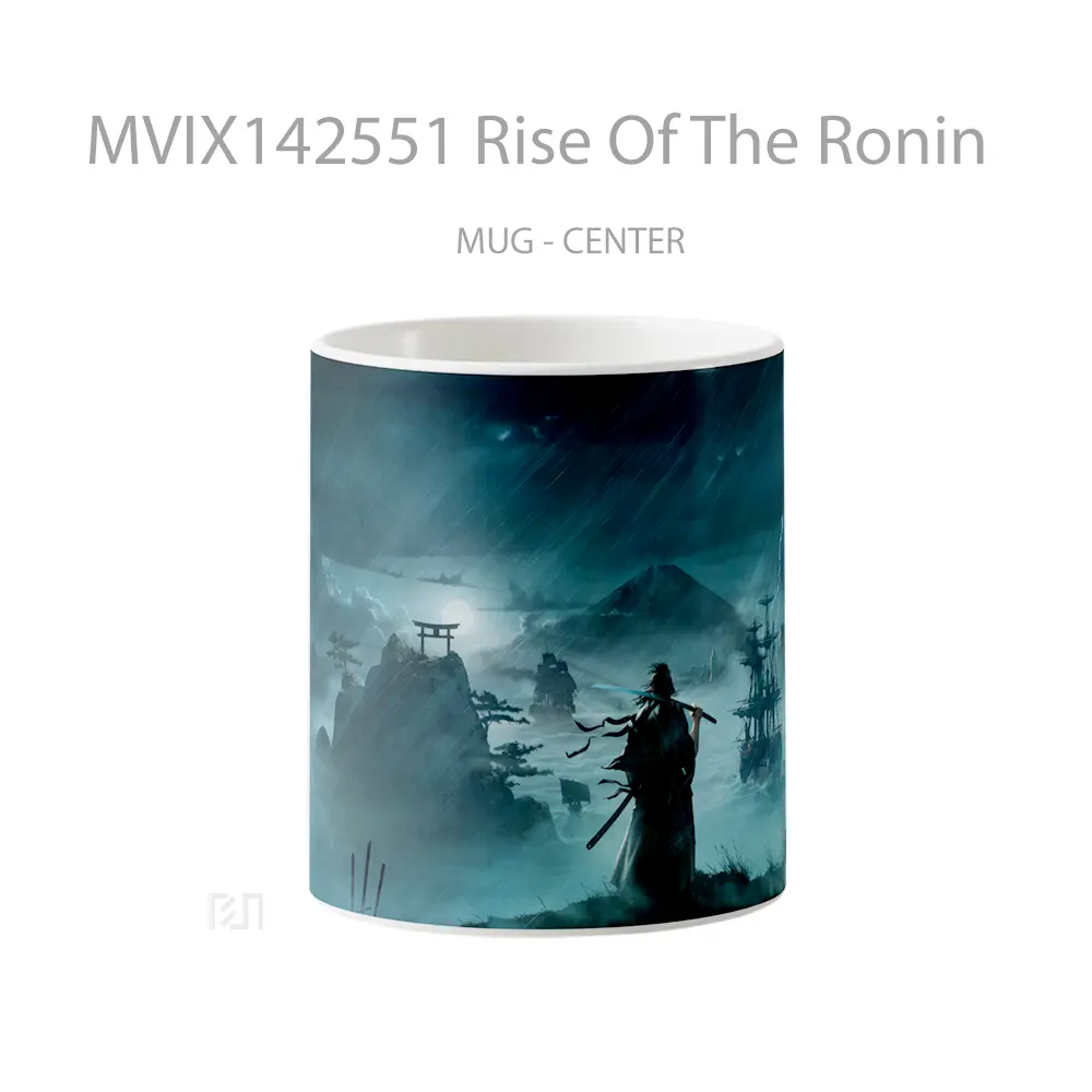 Mug Rise Of The Ronin Gelas Keramik Unik