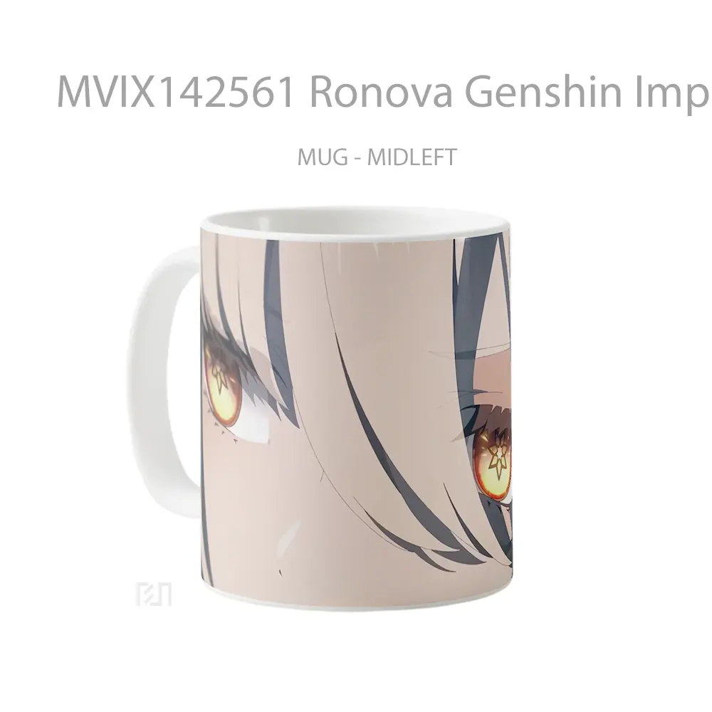 Mug Ronova Genshin Impac Gelas Keramik Unik - All-side / Desain