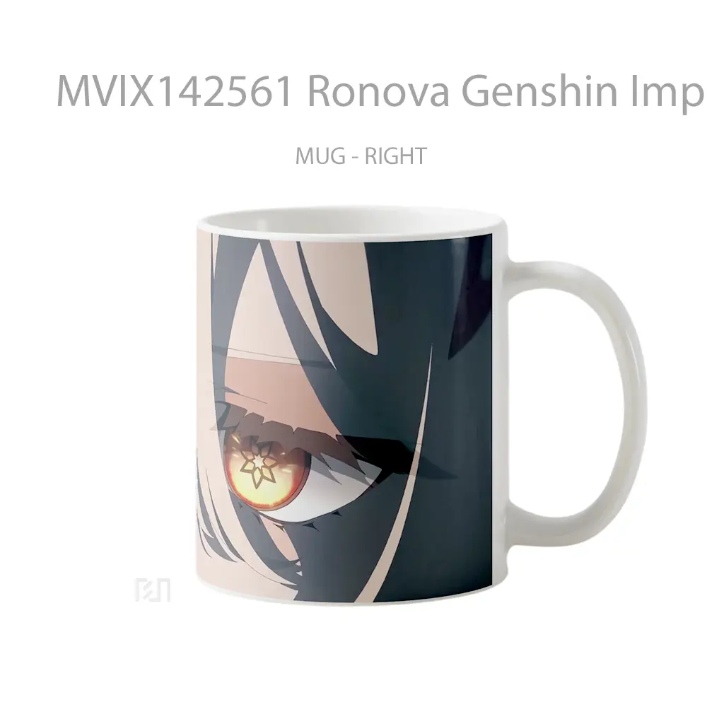 Mug Ronova Genshin Impac Gelas Keramik Unik - All-side / Desain