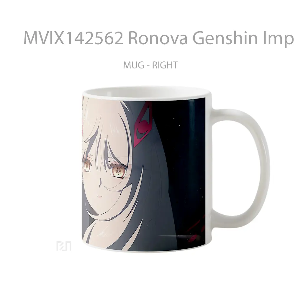 Mug Ronova Genshin Impac Gelas Keramik Unik - All-side / Desain