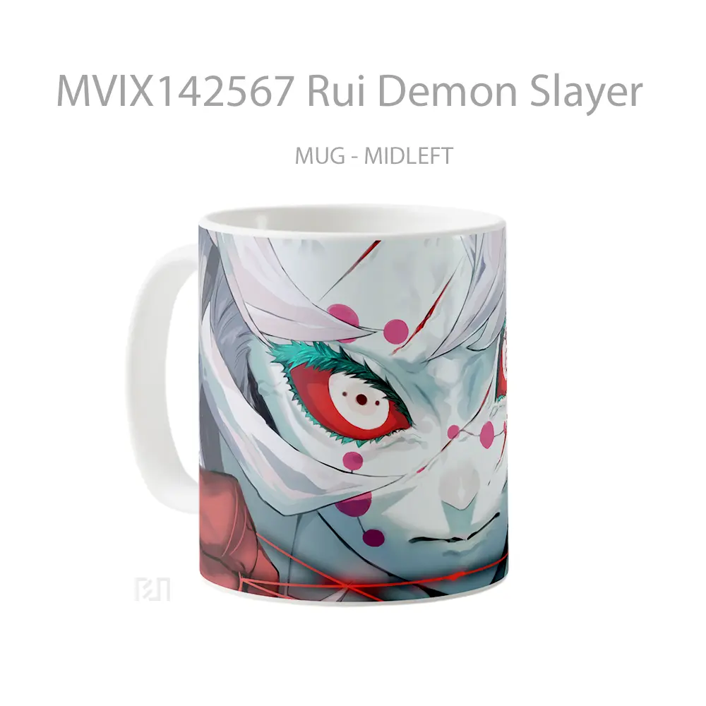 Mug Rui Demon Slayer Gelas Keramik Unik - All-side / Desain