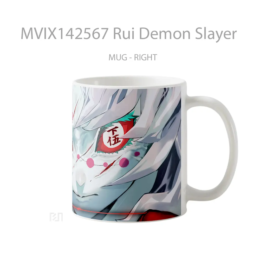 Mug Rui Demon Slayer Gelas Keramik Unik - All-side / Desain