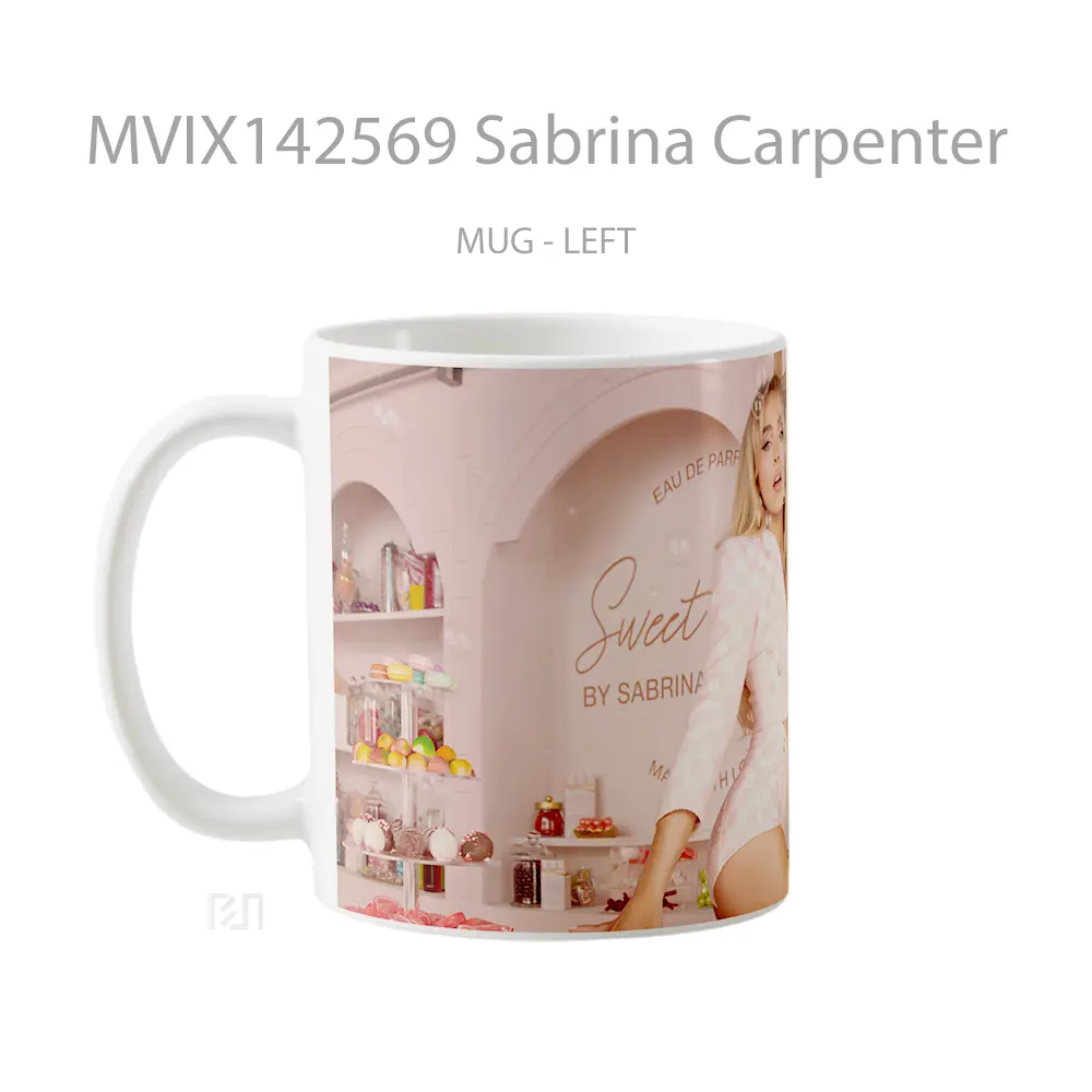 Mug Sabrina Carpenter Gelas Keramik Unik - All-side / Desain
