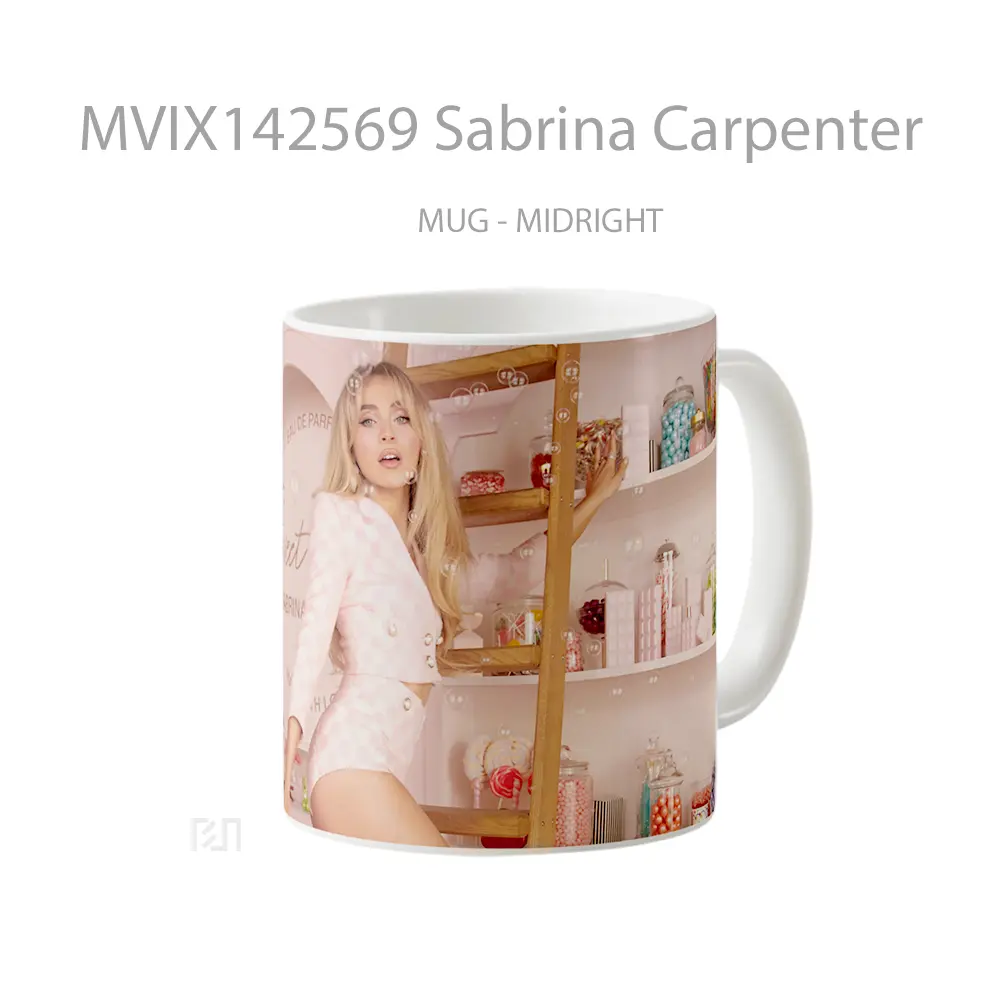 Mug Sabrina Carpenter Gelas Keramik Unik - All-side / Desain
