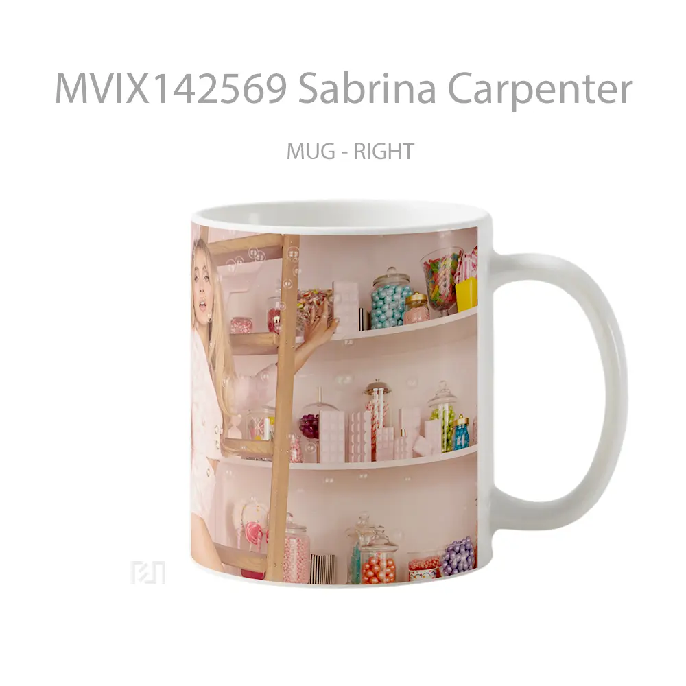 Mug Sabrina Carpenter Gelas Keramik Unik - All-side / Desain