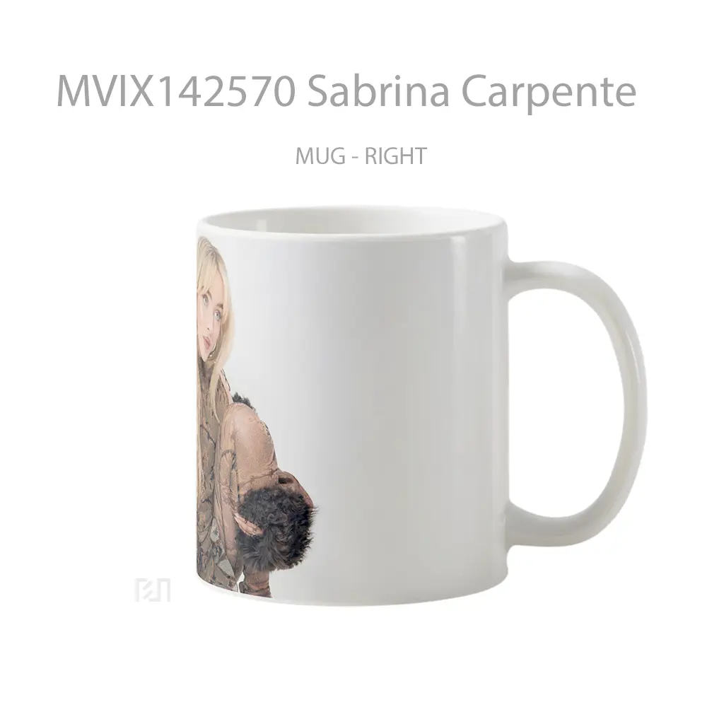 Mug Sabrina Carpente Gelas Keramik Unik - All-side / Desain