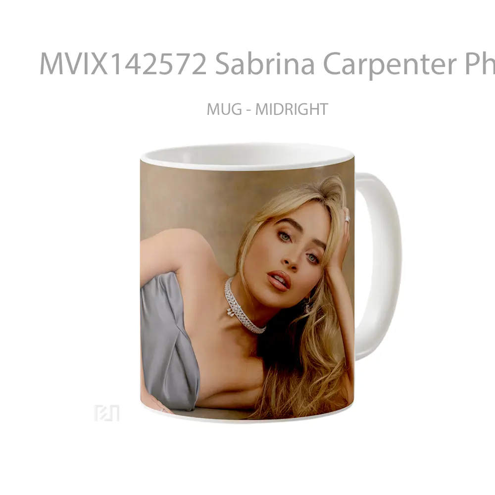 Mug Sabrina Carpenter Photoshoot Gelas Keramik Unik - All-side / Desain