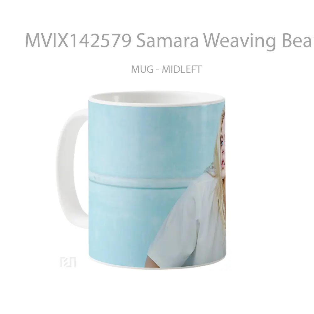 Mug Samara Weaving Beautiful Blonde Actress Gelas Keramik Unik - All-side / Desain