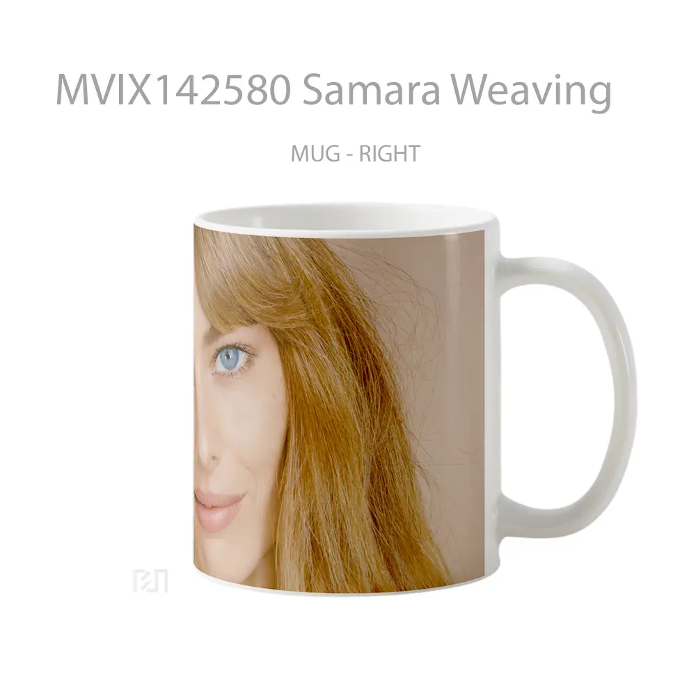 Mug Samara Weaving Gelas Keramik Unik - All-side / Desain
