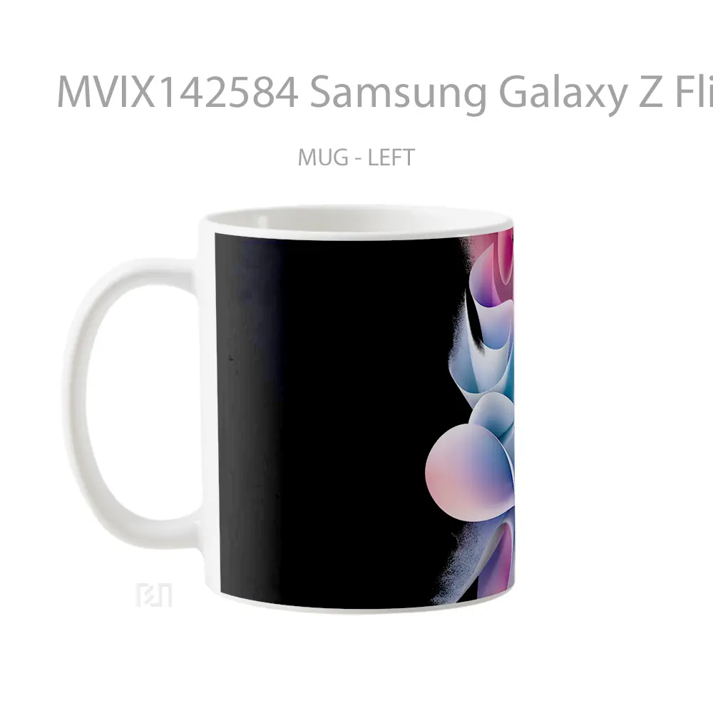 Mug Samsung Galaxy Z Flip 3 Abstract Gelas Keramik Unik - All-side / Desain
