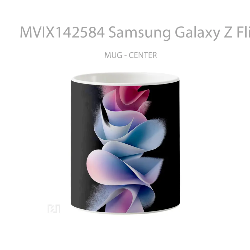Mug Samsung Galaxy Z Flip 3 Abstract Gelas Keramik Unik