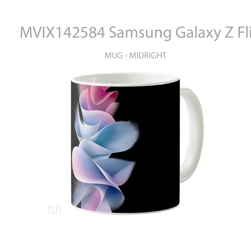 Mug Samsung Galaxy Z Flip 3 Abstract Gelas Keramik Unik - All-side / Desain