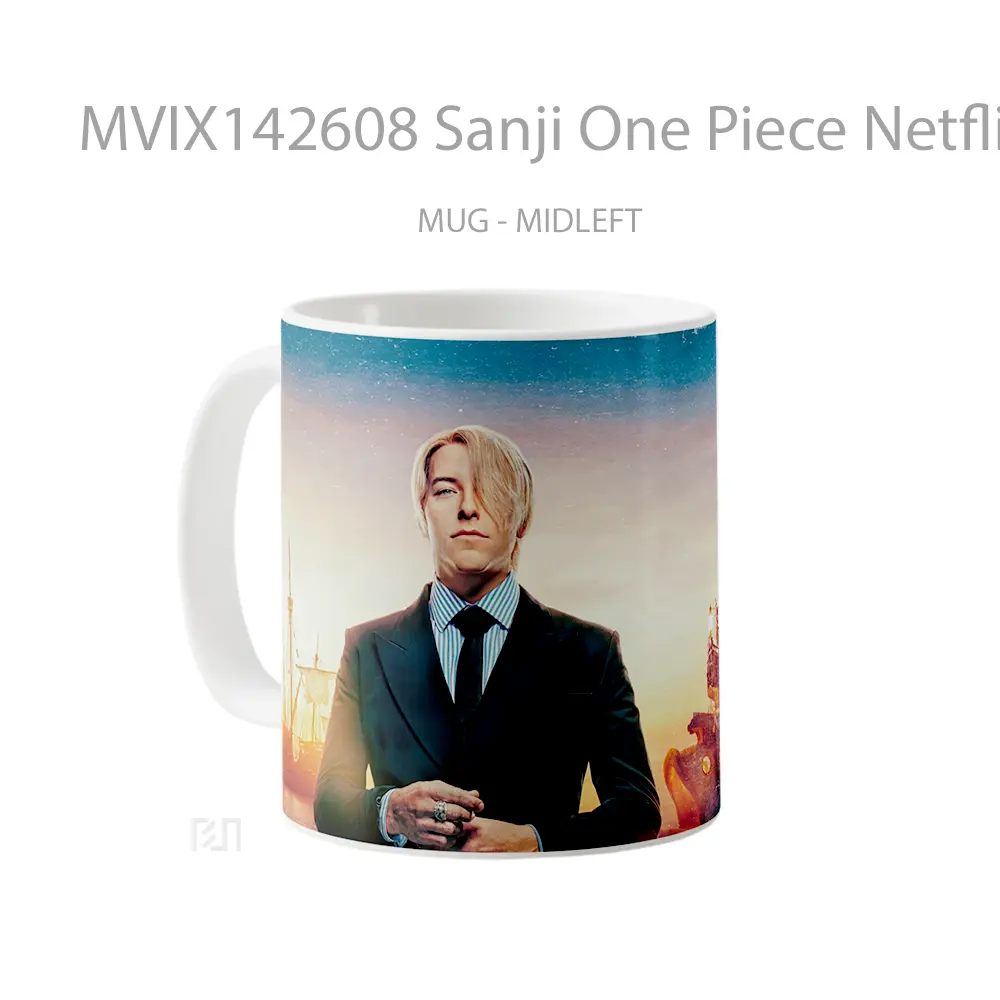 Mug Sanji One Piece Netflix Cangkir Anime - All-side / Desain