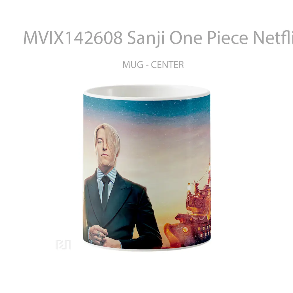 Mug Sanji One Piece Netflix Cangkir Anime