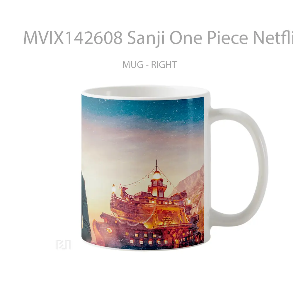 Mug Sanji One Piece Netflix Cangkir Anime - All-side / Desain