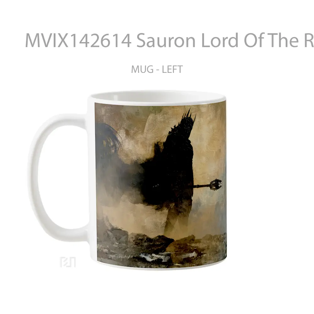 Mug Sauron Lord Of The Rings Gelas Keramik Unik - All-side / Desain