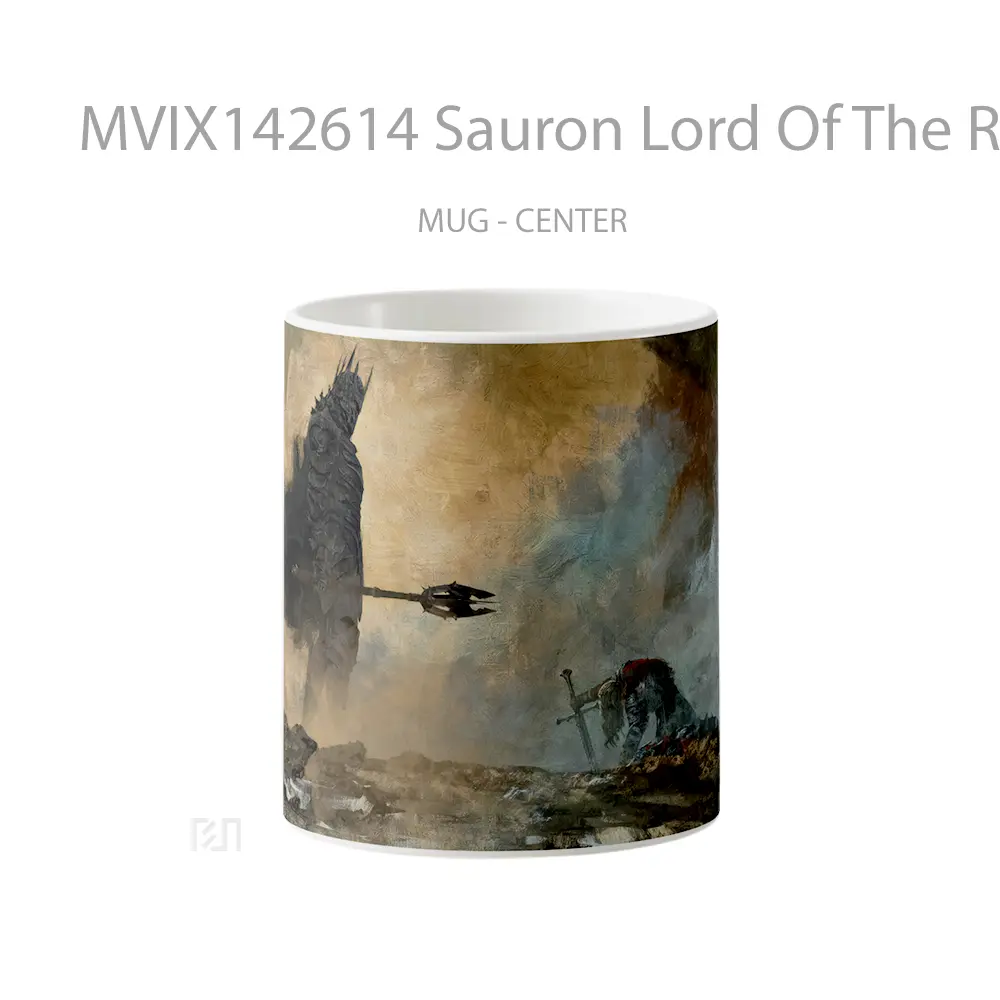 Mug Sauron Lord Of The Rings Gelas Keramik Unik