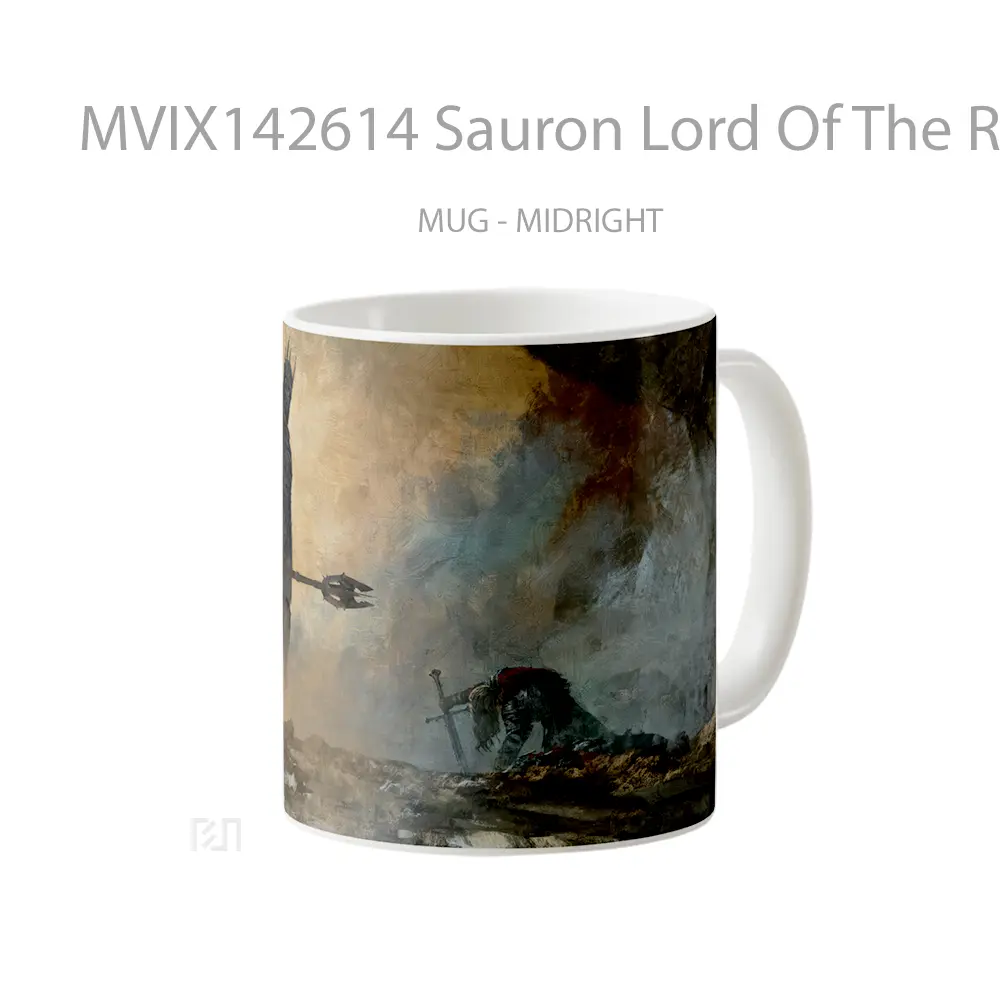 Mug Sauron Lord Of The Rings Gelas Keramik Unik - All-side / Desain