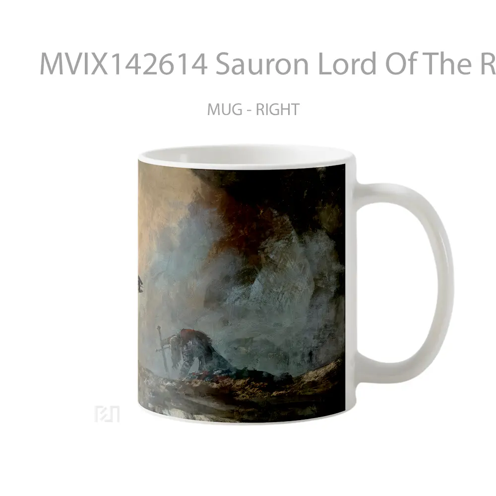 Mug Sauron Lord Of The Rings Gelas Keramik Unik - All-side / Desain