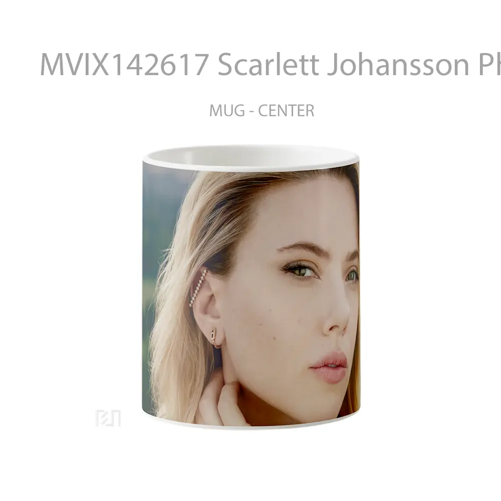 Mug Scarlett Johansson Photo Gelas Keramik Unik