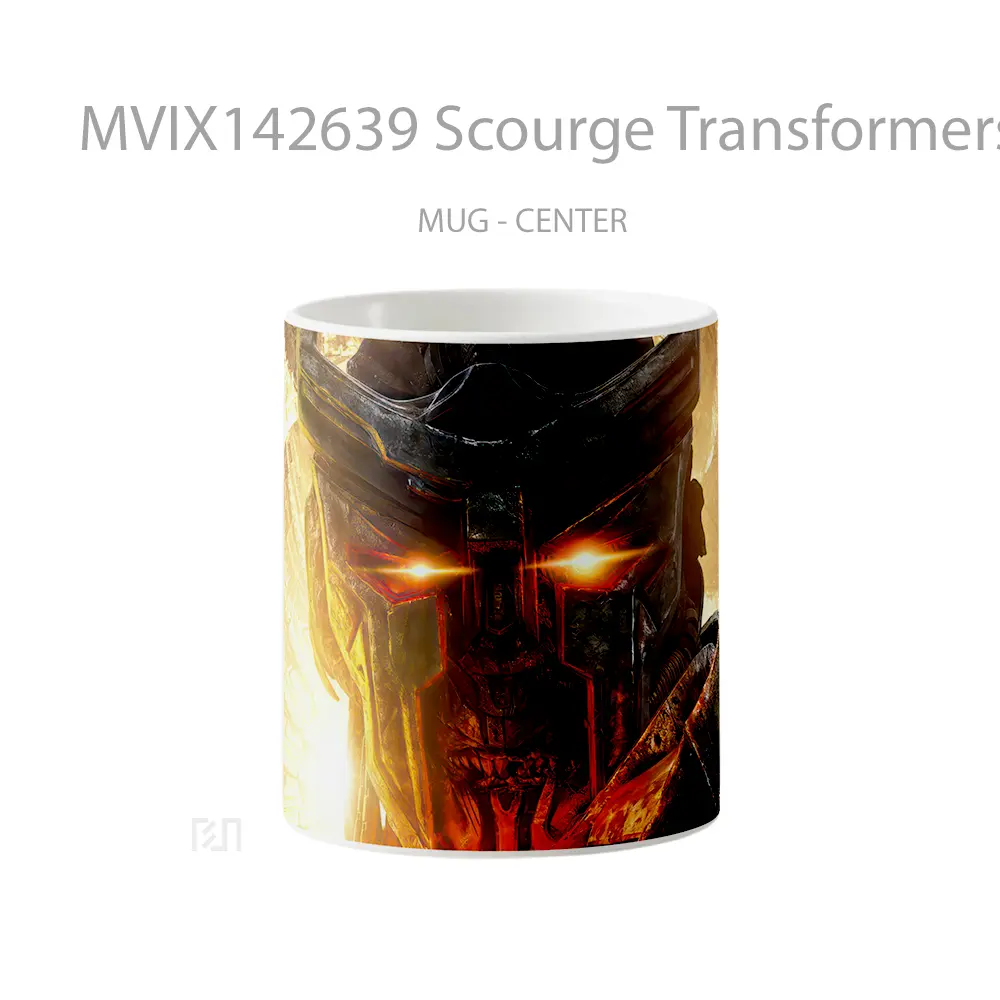 Mug Scourge Transformers Rise Of The Beasts Gelas Keramik Unik