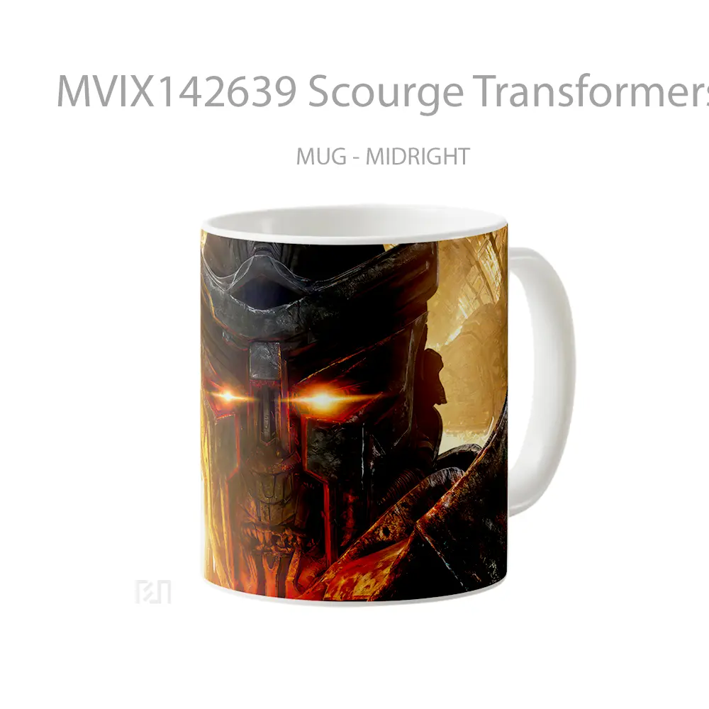 Mug Scourge Transformers Rise Of The Beasts Gelas Keramik Unik - All-side / Desain